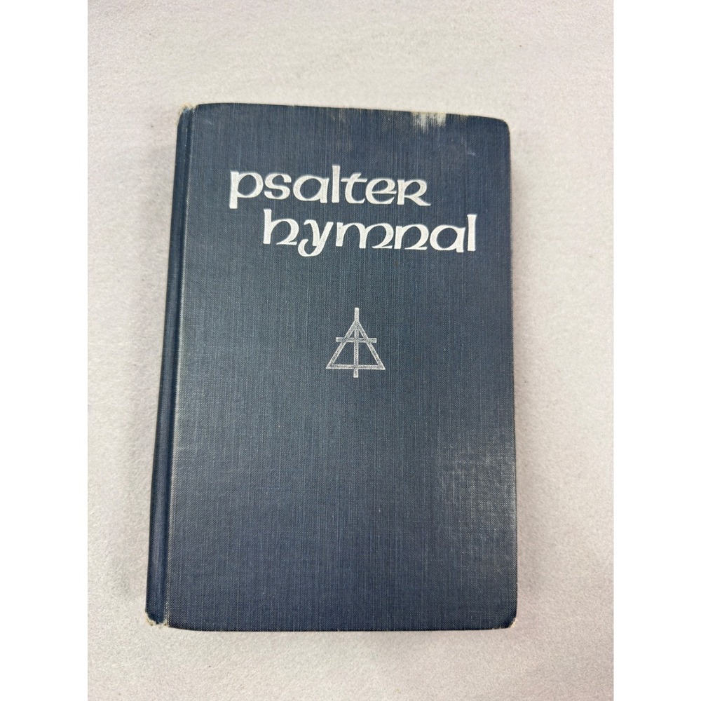 Vintage 1976 Psalter Hymnal Christian Reformed Church Doctrinal Standards Blue